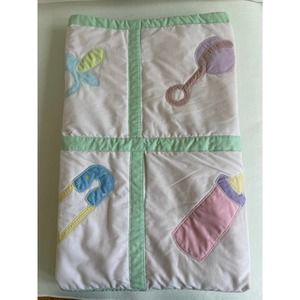 Beautiful handmade neutral baby blanket